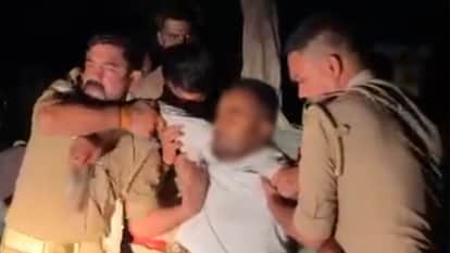 Molestation accused arrested in police encounter at ghazipur