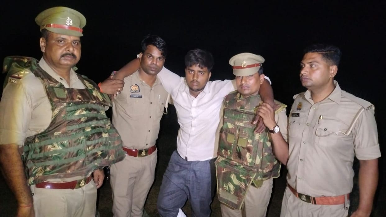 Criminal injured in police encounter arrested in Azamgarh