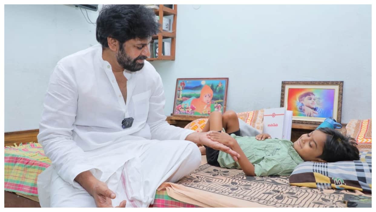Pawan Kalyan meets fan batting rare genetic disorder extends treatment support