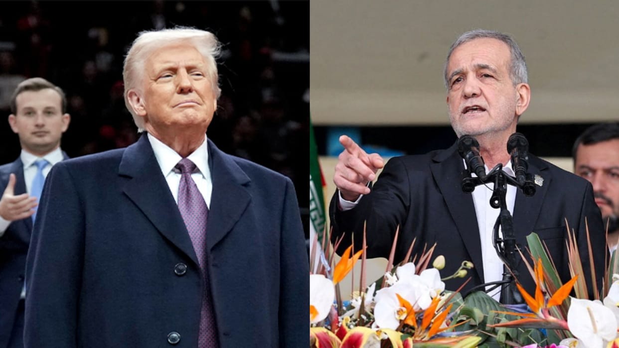US Iran Peace Deal tehran claims donald trump himself will sign peace agreement with masoud pezeshkian