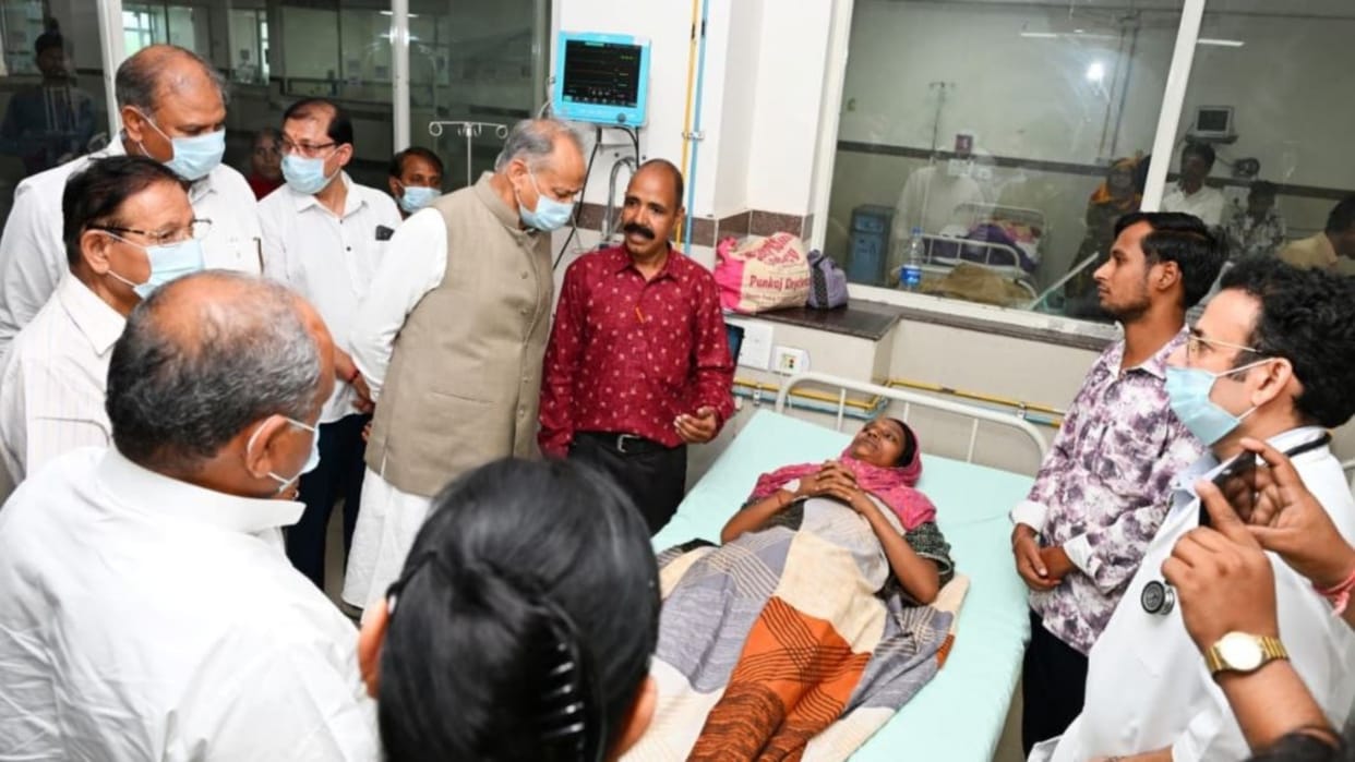 Gehlot Writes to CM Over Maternal Deaths in Kota and Bikaner, Seeks FIR Against Guilty Officials