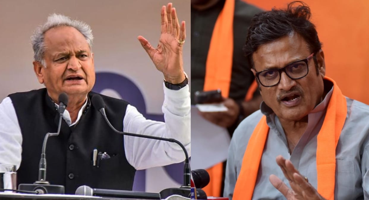 BJP Dubs Rahul Gandhi Kota Student Dialogue Political Tourism Congress Alleges Suppression