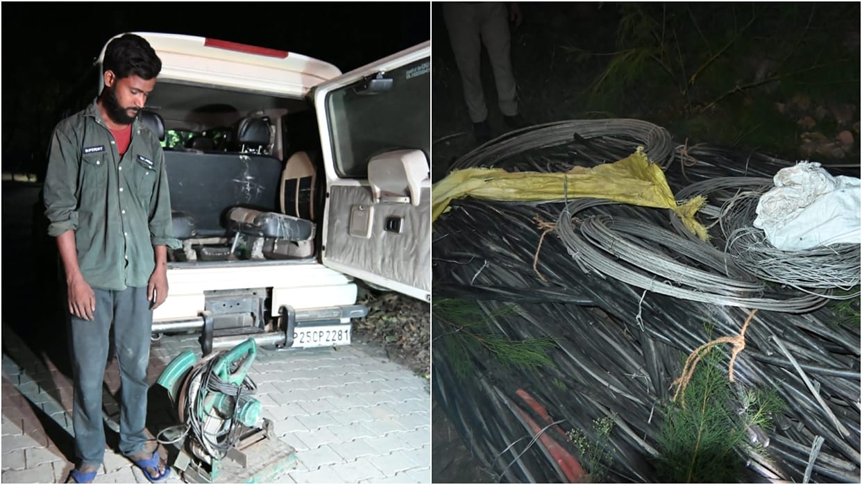 Gang stealing power cables busted six accused arrested in police encounter in Bareilly