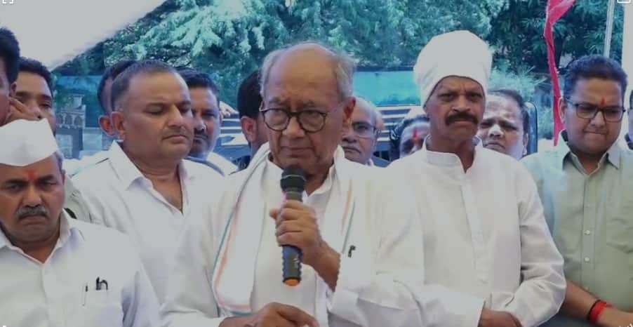 Digvijaya targets CEC over Ram Mandir donation theft case: Asks how he became associated with the trust while