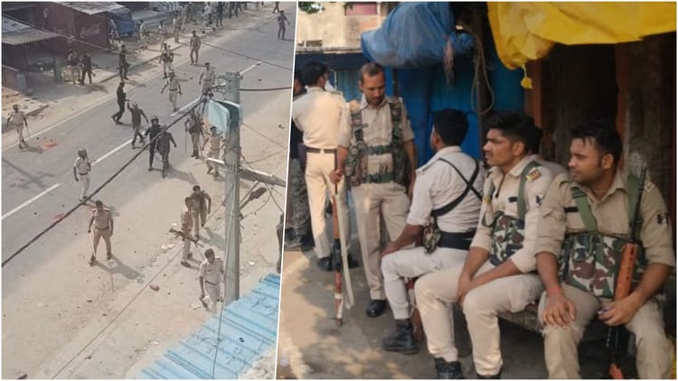 Bihar News: नगरनौसा डिग्री कॉलेज विवाद ने पकड़ा तूल, छात्रों और पुलिस के बीच पथराव, लाठीचार्ज किया