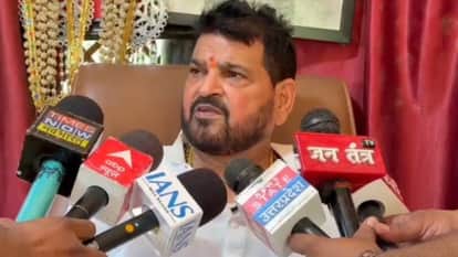 UP: Former MP Brij Bhushan says those associated with the Ram Mandir movement were sidelined; Vinay Katiyar's