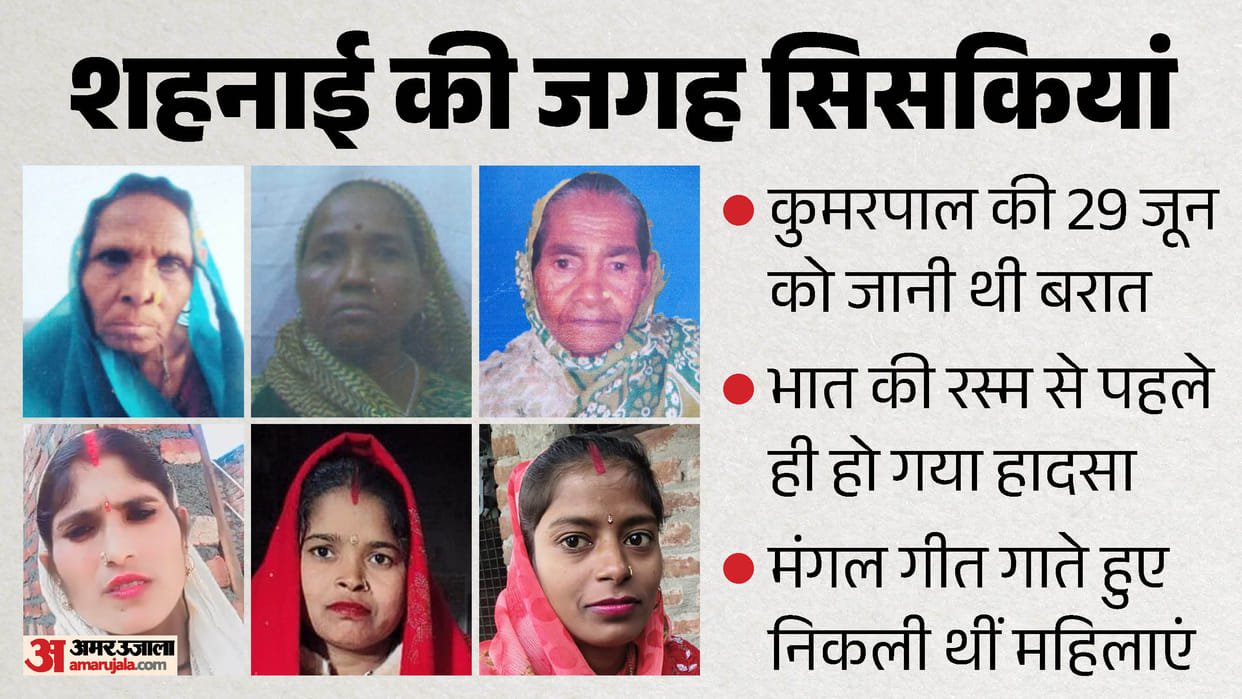 Budaun Accident Two tractors racing on highway ran over e-rickshaw accident left family with lifetime of grief