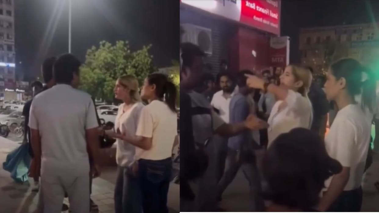 viral video of verbal altercation between dancer Dimple Chaudhary and two youths in Greater Noida
