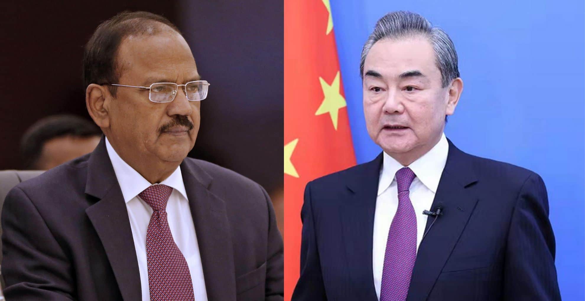 एनएसए अजित डोभाल और चीन के विदेश मंत्री वांग यी