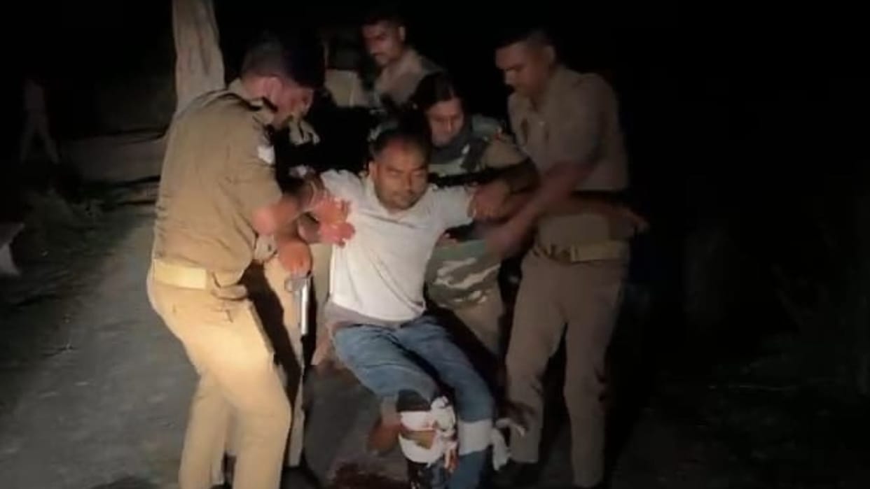 Rape accused arrested in encounter; shot in both legs.