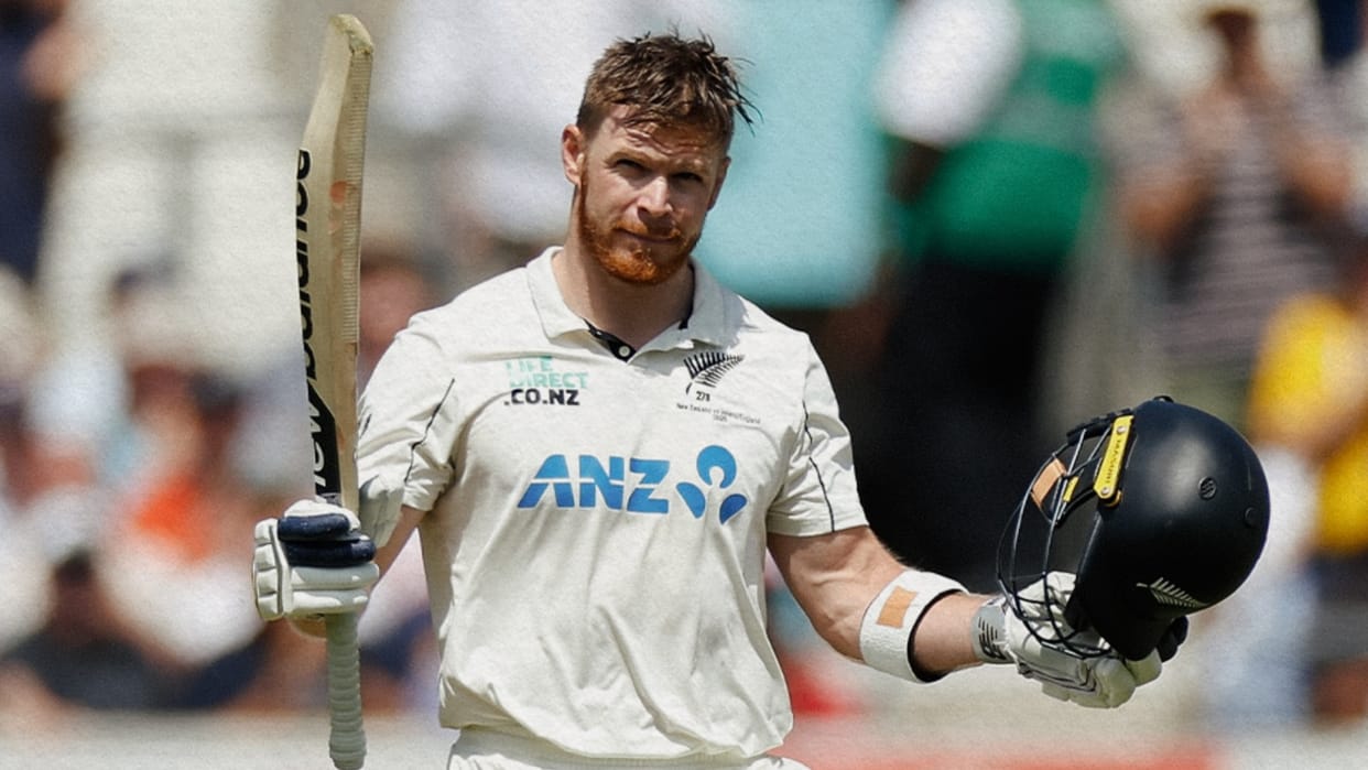 ENG vs NZ: Glenn Phillips Creates History With Maiden Test Century, Completes Century Treble for New Zealand