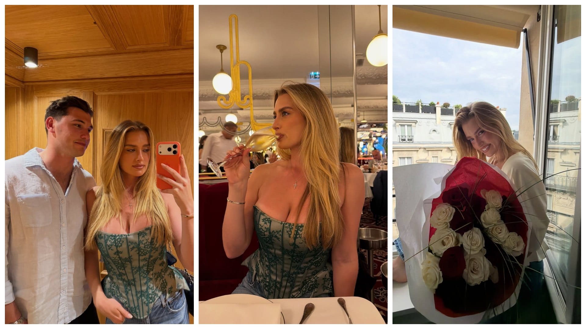 Grace Hayden Enjoys Romantic Paris Getaway With Boyfriend; Shares Concert Moments and Eiffel Tower Kiss