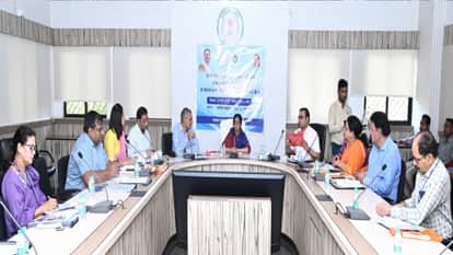 छत्तीसगढ़ शराब व्यसन मुक्ति अभियान (भारत माता वाहिनी योजना) की राज्य स्तरीय समीक्षा बैठक