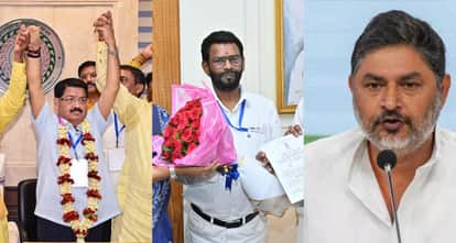 jharkhand rajya sabha election cross voting invalid votes congress allegation parimal nathwani victory hindi n