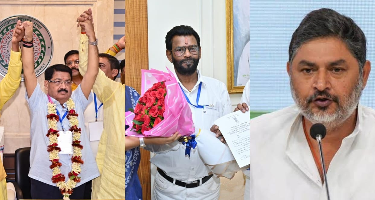 jharkhand rajya sabha election cross voting invalid votes congress allegation parimal nathwani victory hindi n