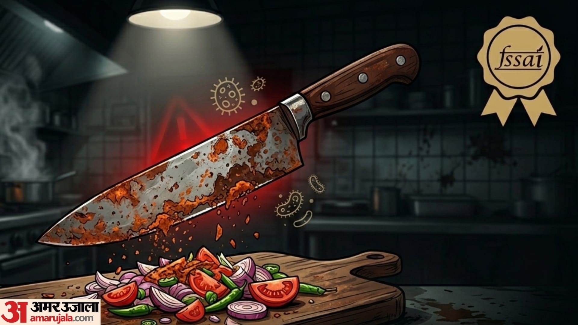 food safety rules fssai issued advisory for rusted and broken knife