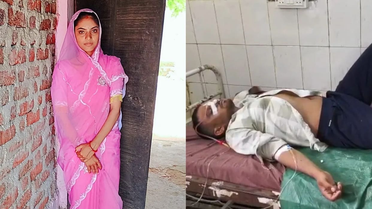 Husband attempts suicide after killing wife jhalawar rajasthan