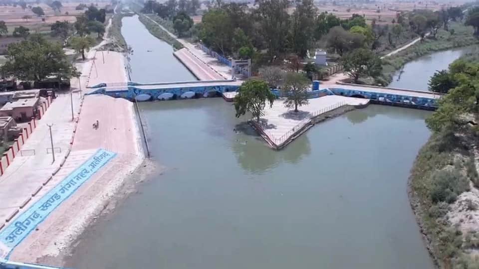 Upper Ganges Canal and Middle Ganges Canal of Aligarh