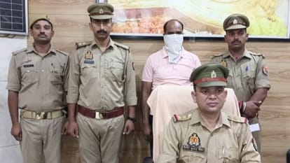 पुलिस के गिरफ्त में आरोपी