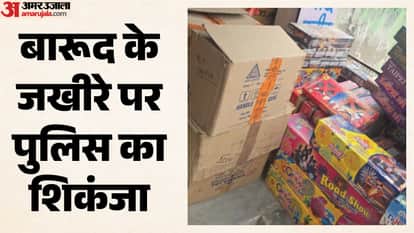 Jaipur Police Launch Massive Crackdown on Illegal Firecracker Trade
