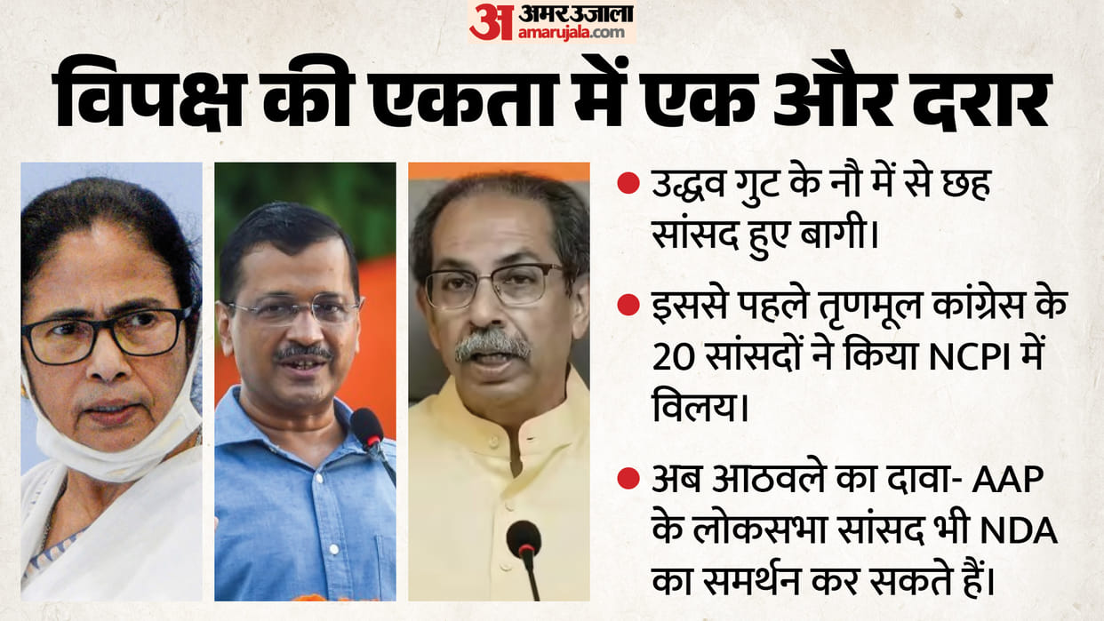 ramdas athawale claims crack in india alliance targets uddhav thackeray shiv sena ubt, AAP Lok Sabha MP TMC