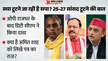 UP: After TMC and Shiv Sena, reports of split in SP, 25 to 27 MPs reported; SP retaliates