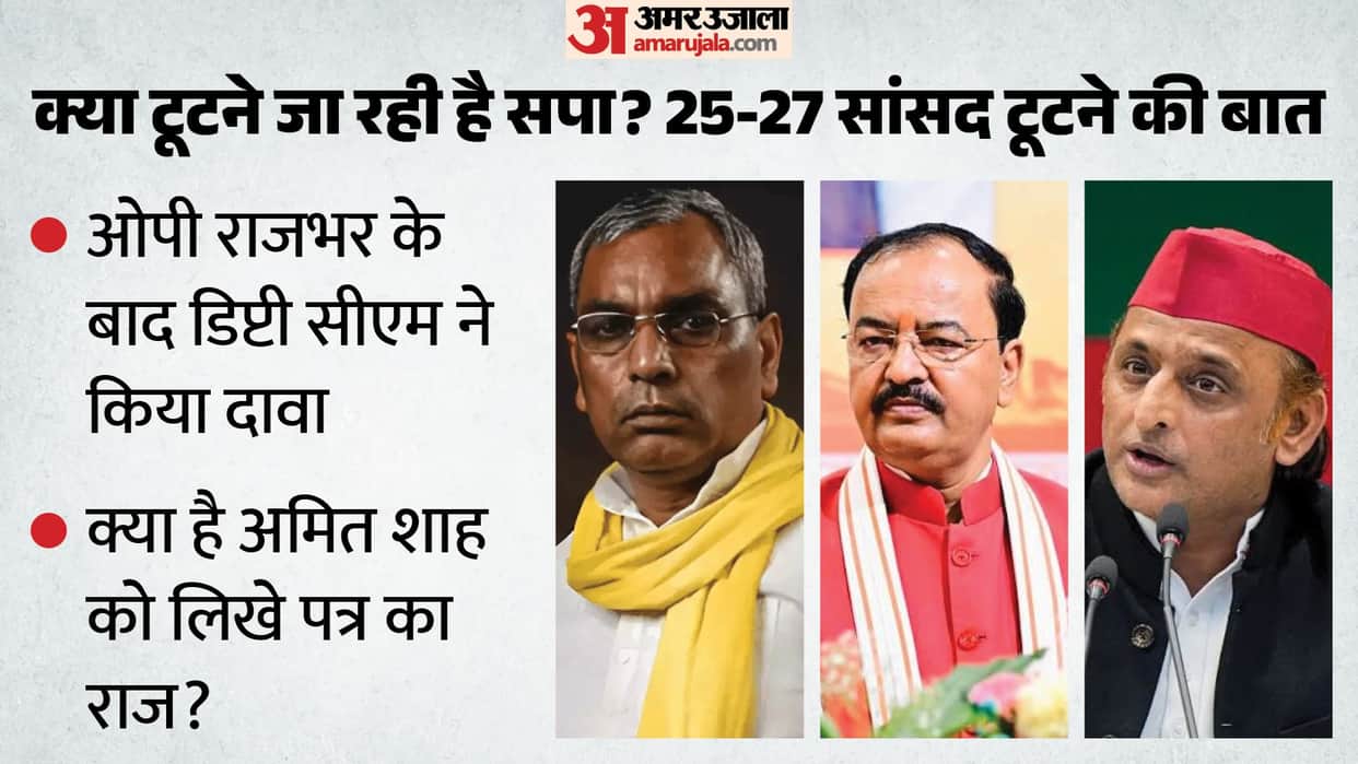 UP: After TMC and Shiv Sena, reports of split in SP, 25 to 27 MPs reported; SP retaliates