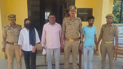 पुलिस की गिरफ्त में तीनों आरोपी