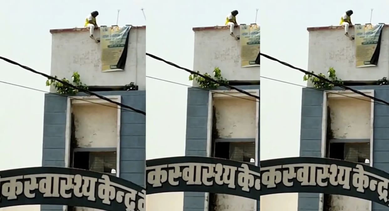 Bihar News High-Voltage Drama as Youth Threatens Suicide on Facebook Live From Hospital Roof