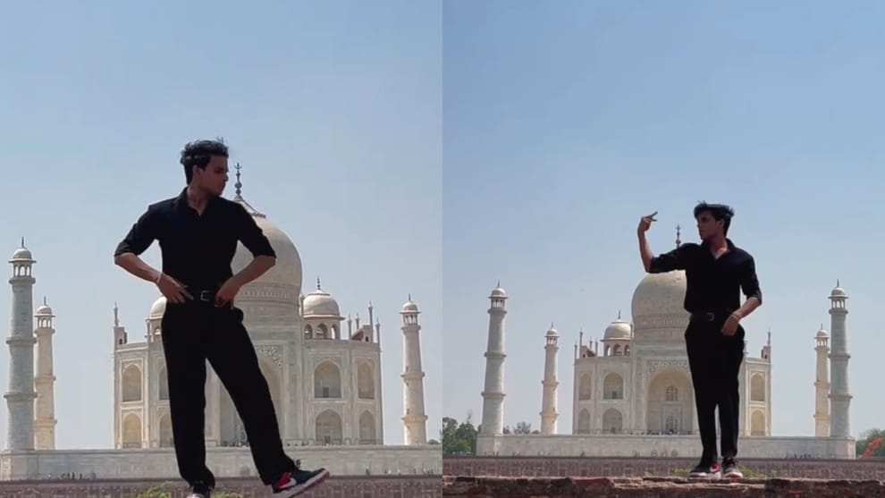 Michael Jackson Instagram Page Share Akshay Pal Dance Video On Beat It Son Front of Taj Mahal