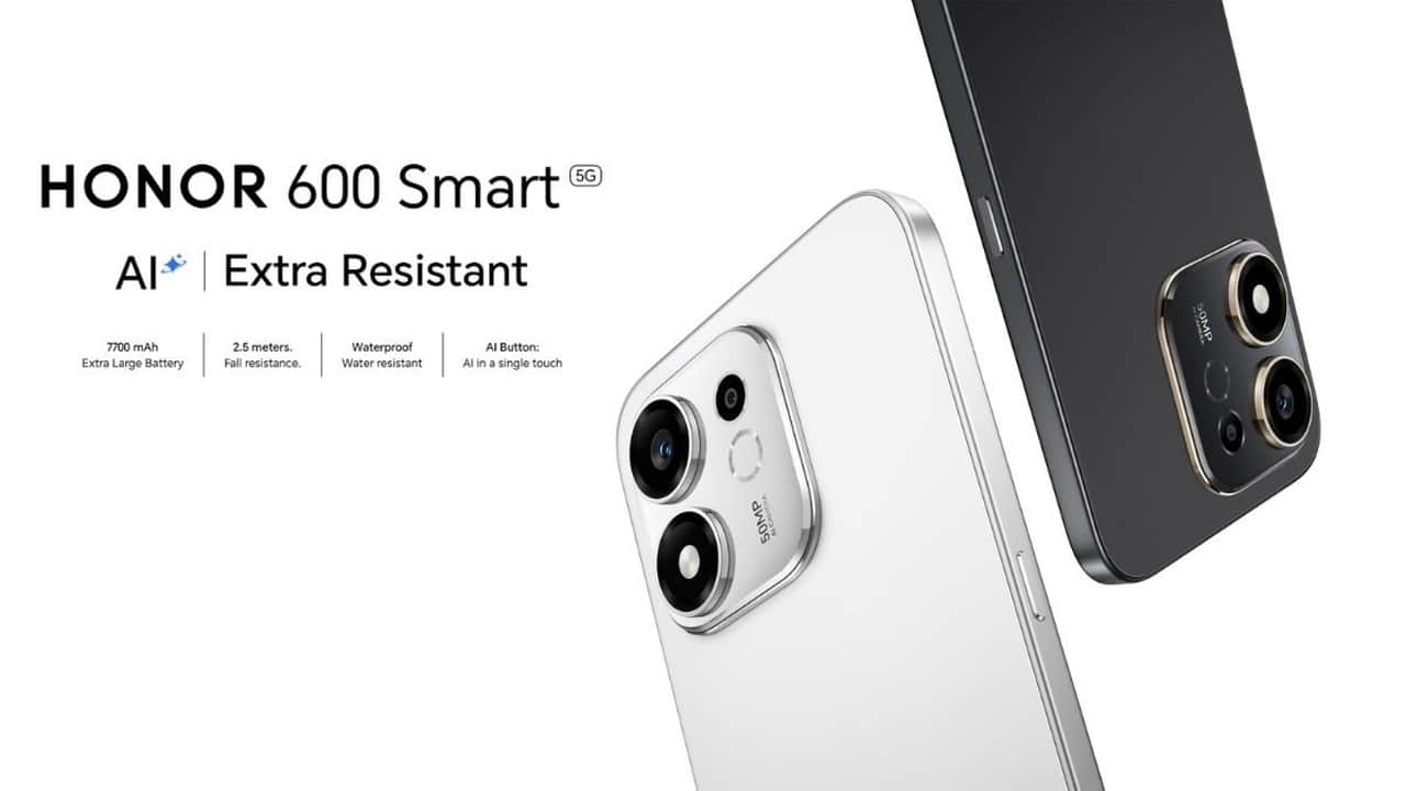 Honor 600 Smart 5G Launched With 7700mAh Battery, Snapdragon 4 Gen 4 and 45W Fast Charging