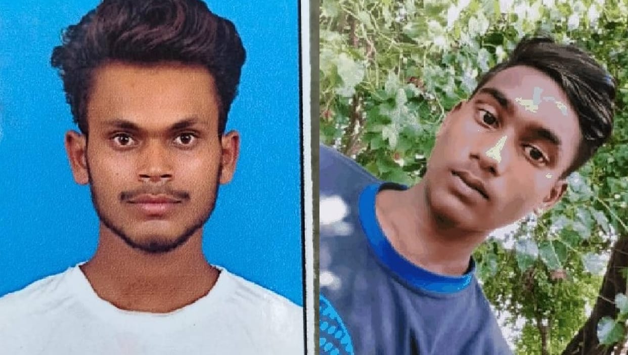 Kanpur Accident Speeding tempo runs over motorcycle two friends crushed to death