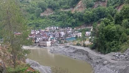 Uttarkashi News Waterlogging Fear in Syanachatti People concerns mounting with the onset of the monsoon