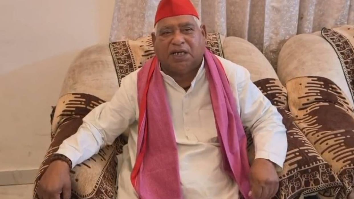 UP: SP MP Awadhesh Prasad hits back at Minister Rajbhar, says he won only because of Akhilesh Yadav.