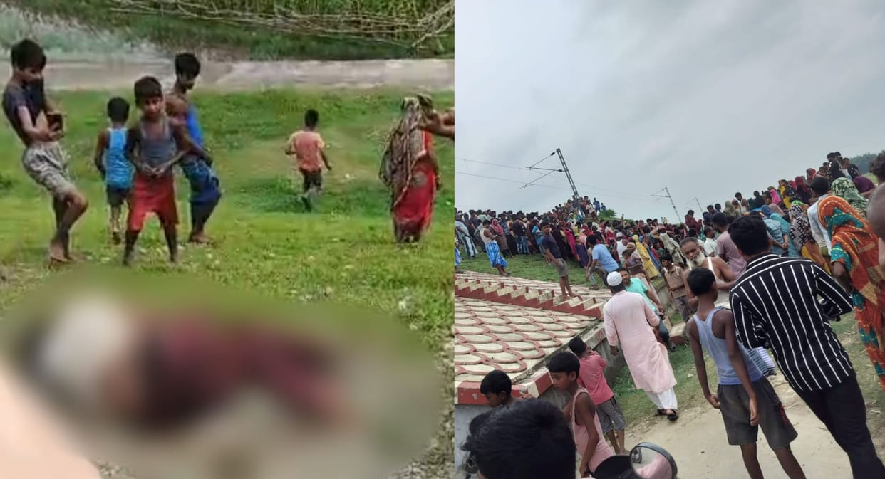 Bihar Train Tragedy Man Hit by Fast-Moving Goods Train on Railway Track Dies on the Spot