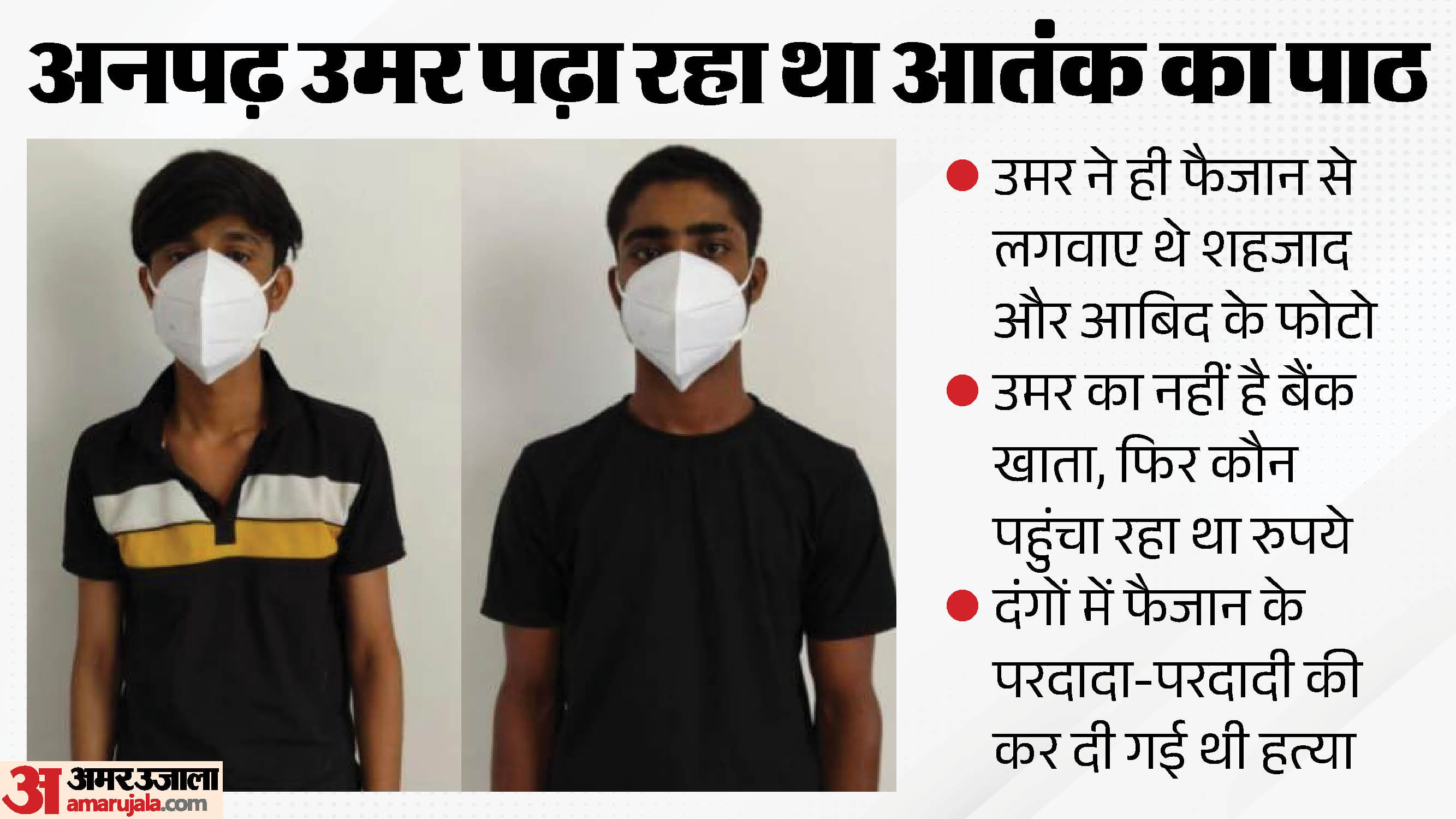 पुलिस की गिरफ्त में संदिग्ध