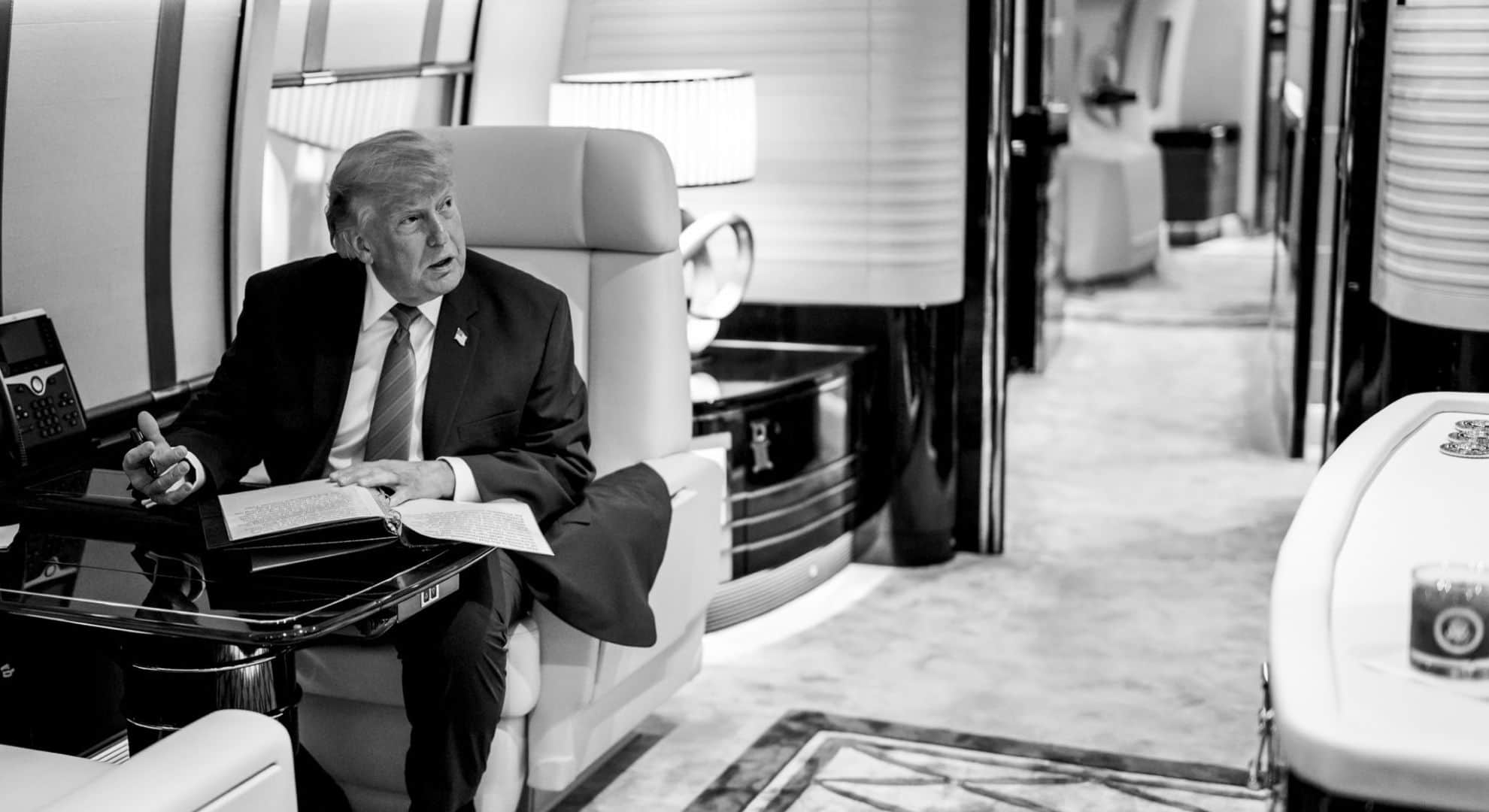 Trump unveils new Air Force One, a converted Qatari jet