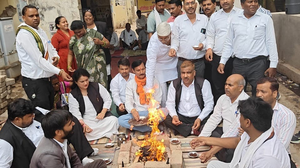 Property registrations did not take place due to strike in Agra