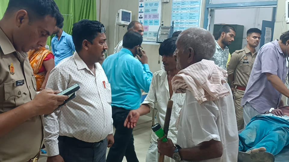 Barbarity: Villager's neck half-severed with a knife in a land dispute