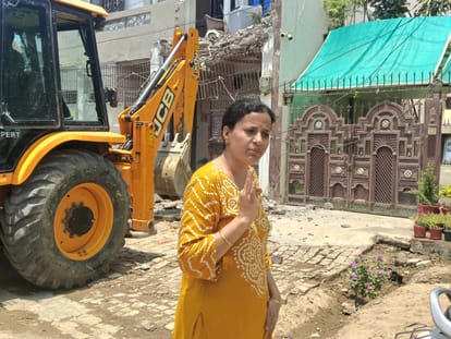 Demolition Drive Continues for Third Day, Protest Near ISKCON Temple, Women Faint During Demonstration