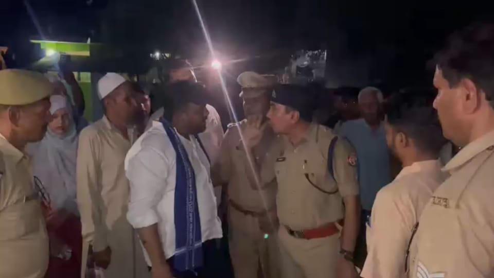 Bijnor: Bulldozer Action at Shrine Wall Triggers Clash of Words Between MP Representative and CO in Dhampur