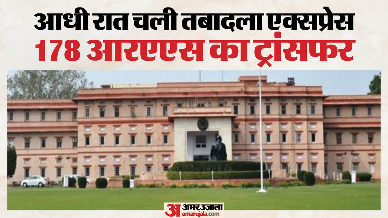 178 RAS Officers Transferred: Gaurav Chaturvedi Appointed MD of Rajasthan Seed Corporation