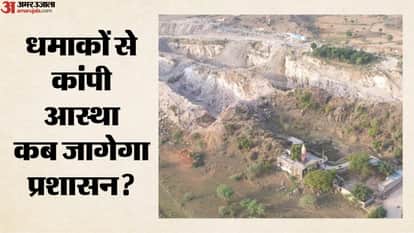 Hanuman Temple Under Threat Blasting Just 30 Meters Away Damages Idol Mahant Warns of Self-Immolation