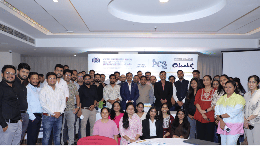 Indore News ICSI Indore Chapter Company Secretary Day Seminar on AI Tools