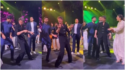 Shah Rukh Khan Lights Up Supriya Sule Daughter Revati Sangeet Ceremony Dances To Koi Mil Gaya