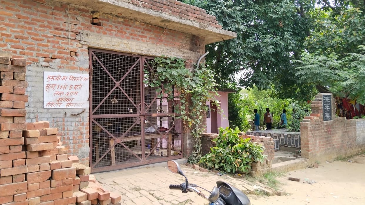 Priests body found hanging from a tree in temple complex in Budaun