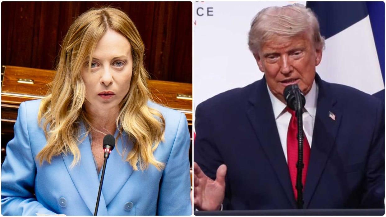 giorgia meloni defends ties with donald trump italy us relations nato summit iran dispute social media row