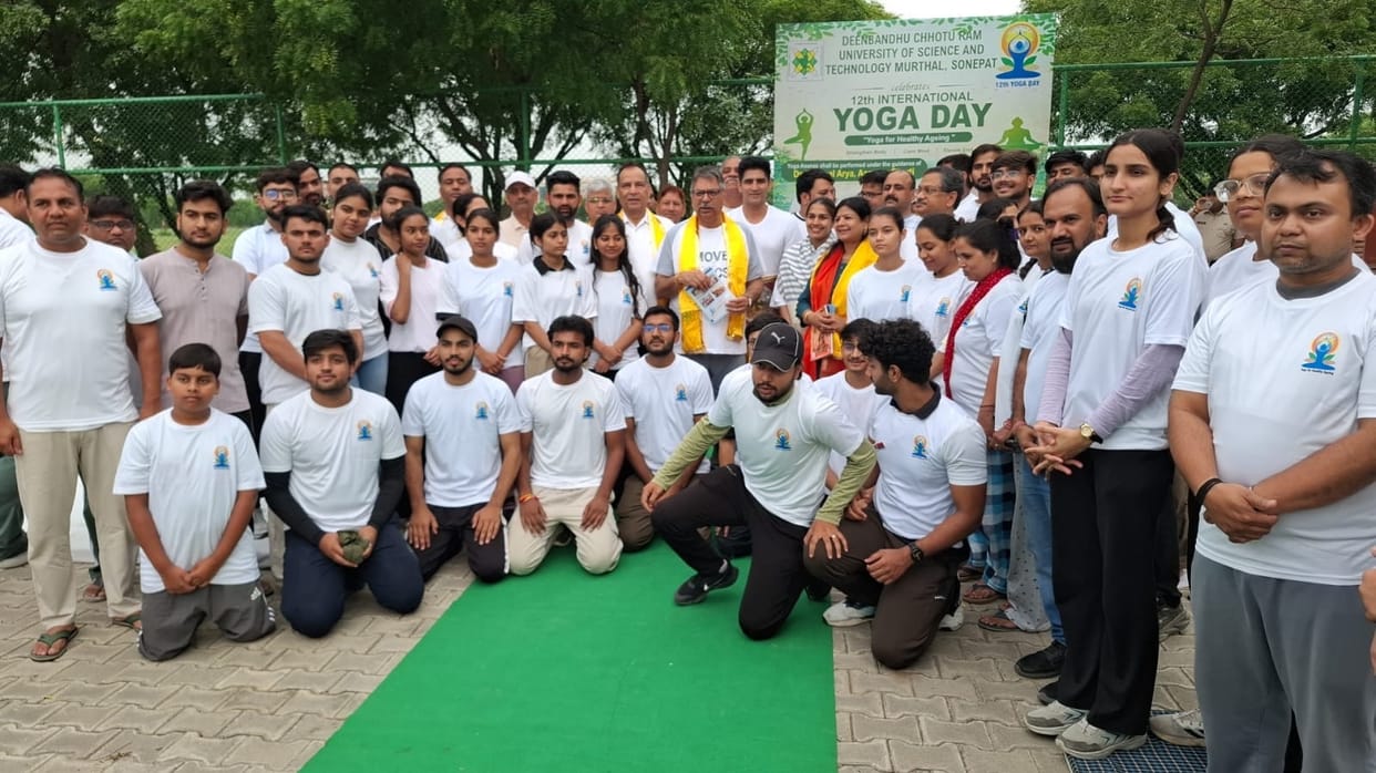 Celebrations in Haryana on International Yoga Day: CM Saini extends greetings in Panchkula