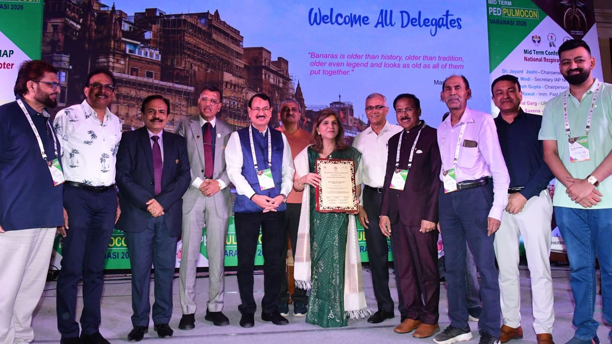 Varanasi News Two-day national conference respiratory diseases in children treatment discussed