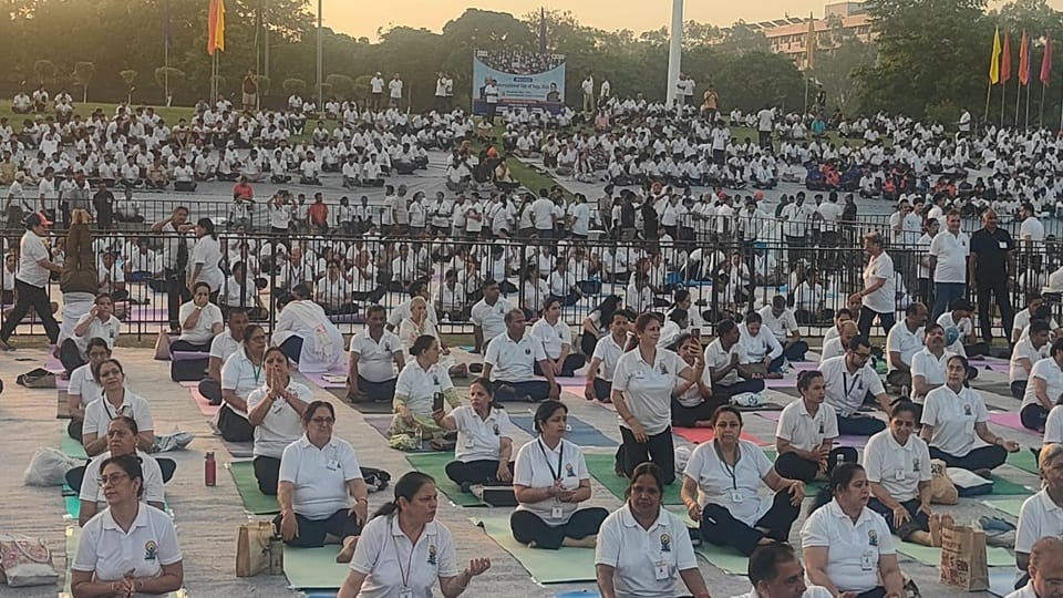International Yoga Day in Chandigarh